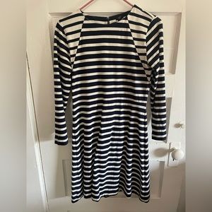 J.Crew striped dress.